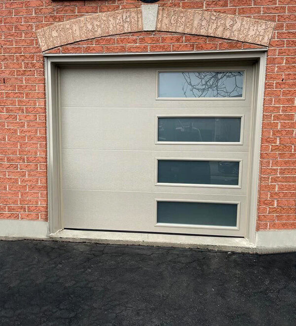 Pedestrian Entry Garage Door